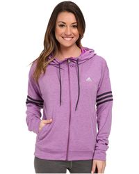 Adidas 2Love Full-Zip Hoodie - Lyst