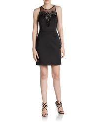 Sachin & Babi Sequin-Front Dress - Lyst