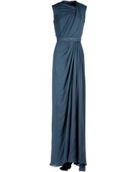 Elie Saab Long Dress - Lyst
