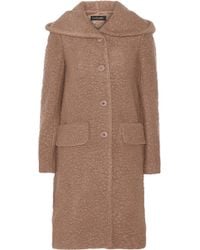 Jill Stuart Dilan Hooded Wool-Blend Bouclã© Coat - Lyst