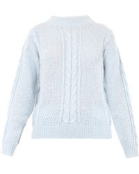 Lover Cable-Knit Sweater - Lyst