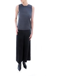 Alexander Wang Top Antracite - Lyst