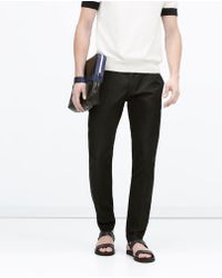 zara black jeans men