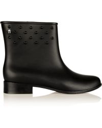 Melissa Moon Dust Spiked Pvc Rain Boots - Lyst