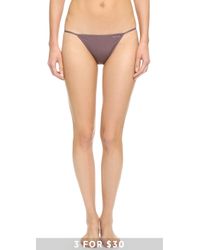 Calvin Klein Sleek Bikini Briefs - Tidal - Lyst