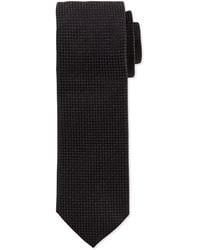Hugo Boss Textured Solid Slim Silk Tie - Lyst