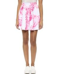 Lover Bloom Skirt - Pink Floral - Lyst