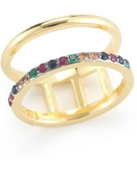 Elizabeth And James Dylan Band Ring - Lyst