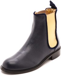 Avec Moderation Pimlico Chelsea Boots - Deep Blue - Lyst