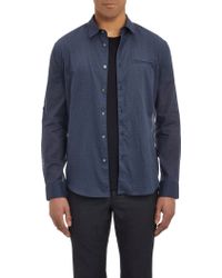 John Varvatos Slim-Fit Plaid Shirt - Lyst