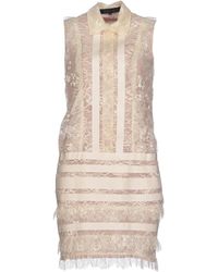 Elie Saab Short Dress - Lyst
