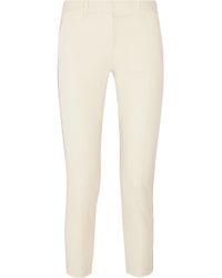 Reed Krakoff Cotton-Blend Tapered Pants - Lyst