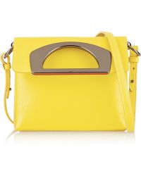 Christian Louboutin Passage Textured-Leather Shoulder Bag - Lyst