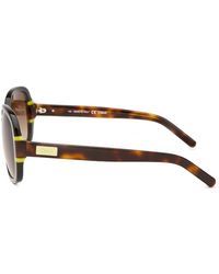 Chloé Women'S Square Black Sunglasses - Lyst