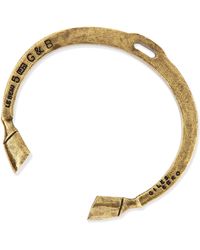 Giles & Brother Skinny Hoof Cuff - Lyst