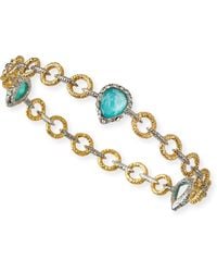 Alexis Bittar Amazonite Elements Bangle Bracelet - Lyst