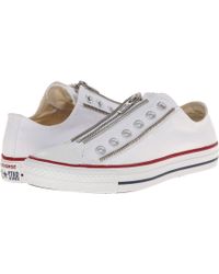 Converse Chuck Taylor® All Star® Tri Zip Slip - Lyst