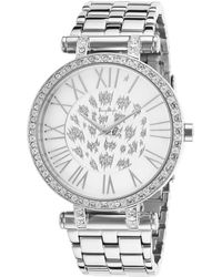 Thierry Mugler Women'S Silver-Tone Bracelet Silver-Tone Dial - Lyst