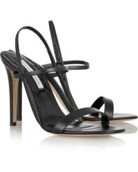 Diane von Furstenberg Ulla Leather Sandals - Lyst