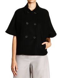 RED Valentino Panno Lana Manica Raglan Doppio Petto - Lyst
