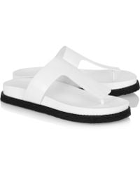 Alexander Wang Agnes Leather Sandals - Lyst