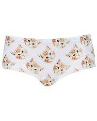 Topshop Cats Low Rise Boypants - Lyst
