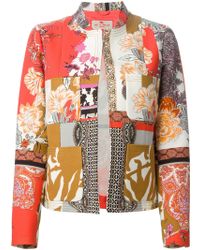 Etro Patchwork Jacket - Lyst