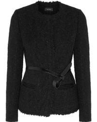 Isabel Marant Satchell Brushed Wool-Blend Jacket - Lyst