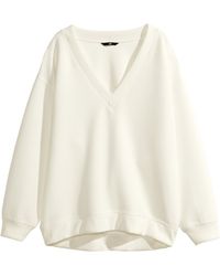 H&M Wide Top - Lyst