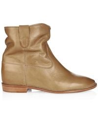 Isabel Marant Cluster Leather Ankle Boots - Lyst