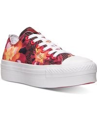 Converse Women'S Chuck Taylor All Star Platform Ox Casual Sneakers From Finish Line - Lyst