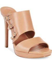 Charles By Charles David Salem Slide Platform Sandals - Lyst