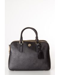 Tory Burch Robinson Triple Zip Bag - Lyst