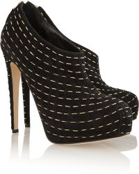 Brian Atwood Cohen Suede Ankle Boots - Lyst