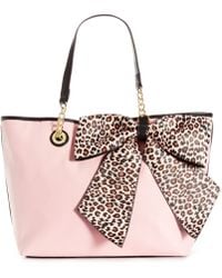 Betsey Johnson Macy'S Exclusive Tote - Lyst