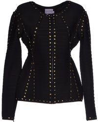 Hervé Léger Cardigan - Lyst