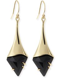 Alexis Bittar Crystal Shield Drop Earrings - Lyst