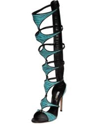 Casadei 100Mm Ayers Gladiator Sandals - Lyst