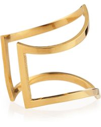 Jennifer Zeuner Marina 18K Vermeil Split Peaked Ring - Lyst