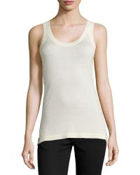 Donna Karan New York Cashmere-Blend Tank - Lyst