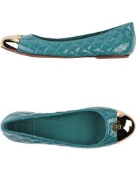 tory burch ballet flats with bow