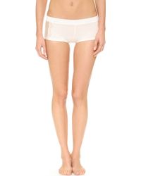 Ella Moss Audrey Boyshorts - Winter White - Lyst
