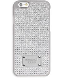 Michael Kors Pavé Phone Case For Iphone 6 - Lyst