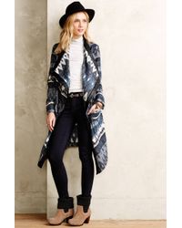 Sam Edelman Ikat Blanket Coat - Lyst