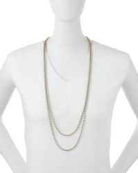 John Hardy Dot Sterling Silver Chain Necklace - Lyst
