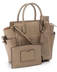 Reed Krakoff Clay Leather Mini 'Atlantique Bionic' Tote Bag - Lyst