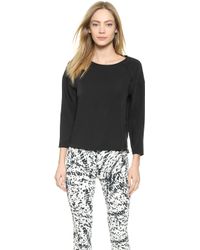 J Brand Jourdan Top - Black - Lyst