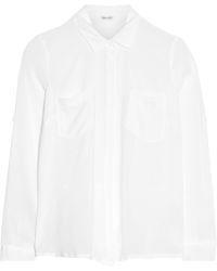 Splendid Split-Back Voile Shirt - Lyst