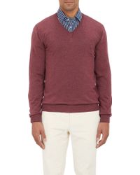 Etro V-Neck Sweater - Lyst