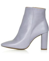 Topshop Magnum Mid Ankle Boots - Lyst